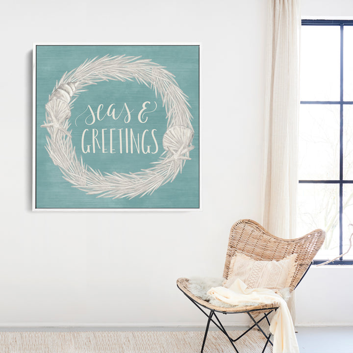 Seas & Greetings Wreath