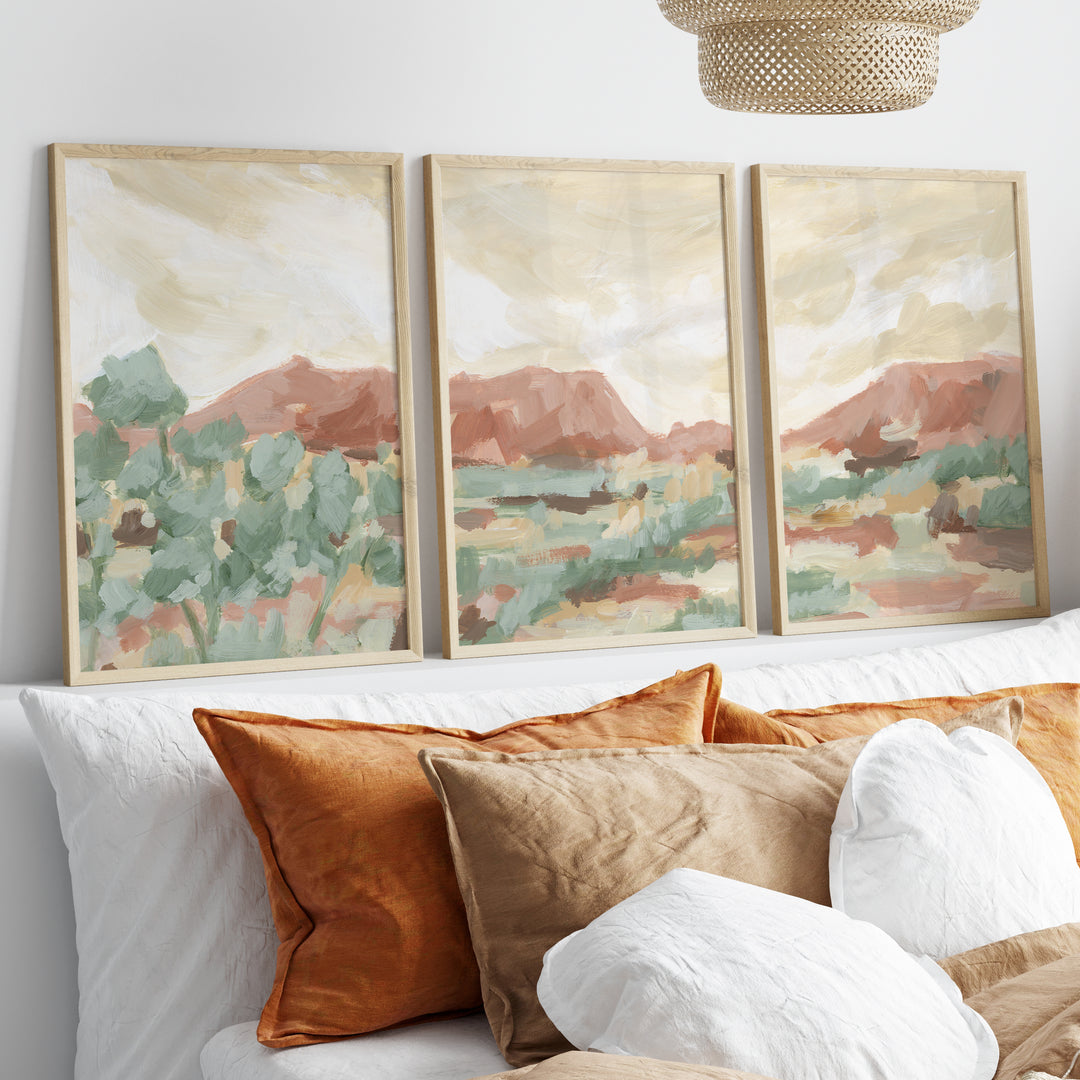 Under the Western Sky Triptych - Set of 3 - Jetty Home