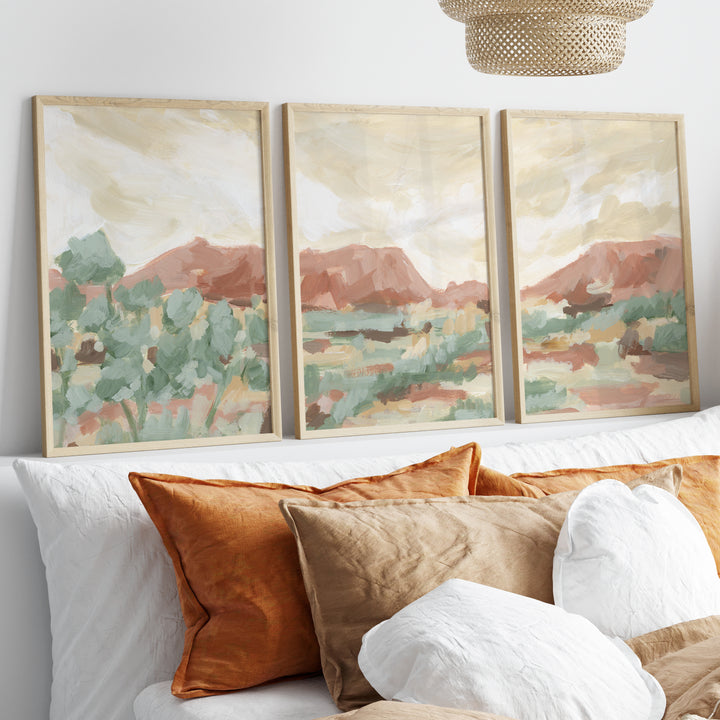 Under the Western Sky Triptych - Set of 3 - Jetty Home
