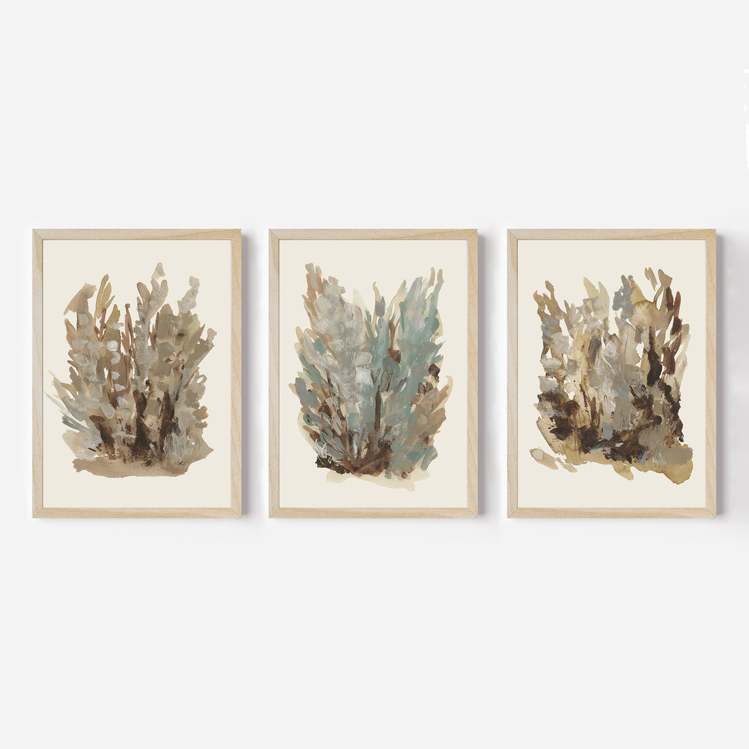 Fall Botanical Study, No. 1 - Set of 3