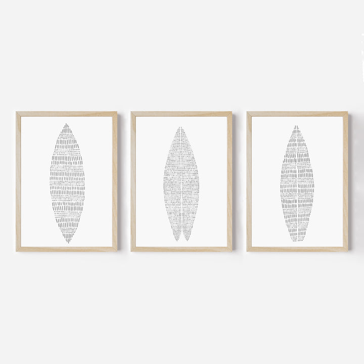 Surfer's Grove - Set of 3