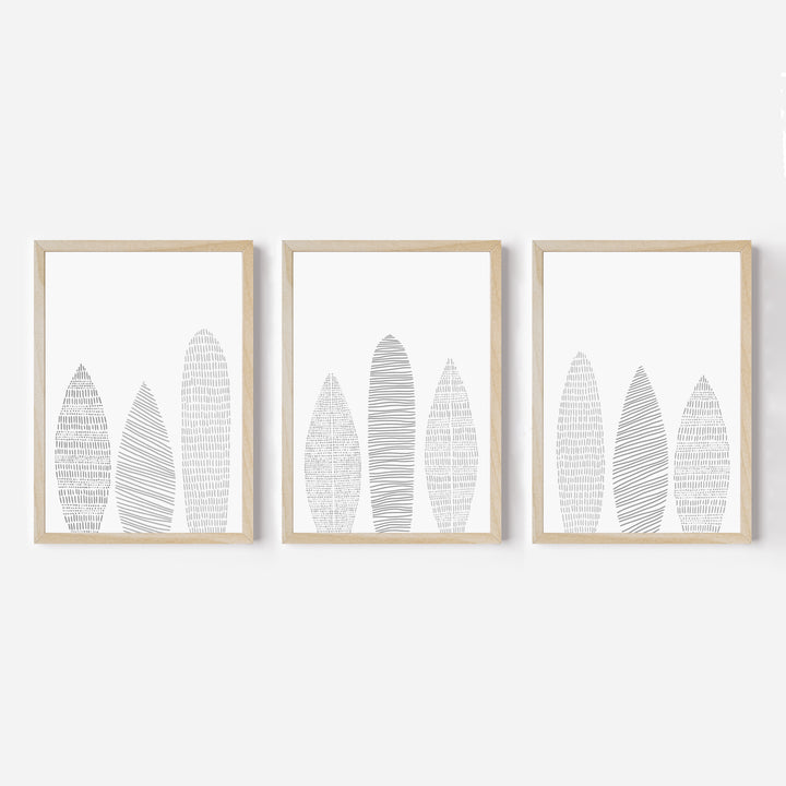 Surfboard Collection - Set of 3