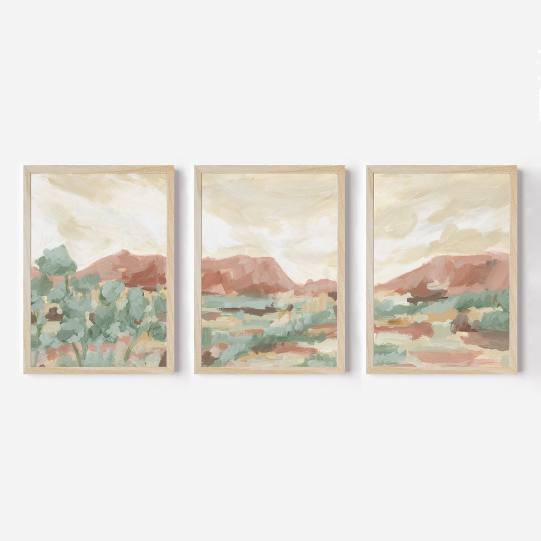 Under the Western Sky Triptych - Set of 3 - Jetty Home