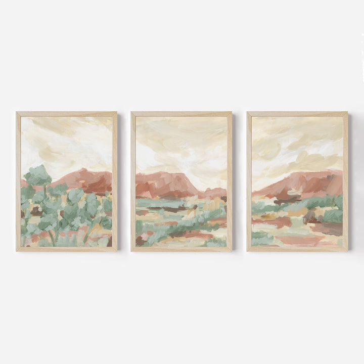 Under the Western Sky Triptych - Set of 3 - Jetty Home