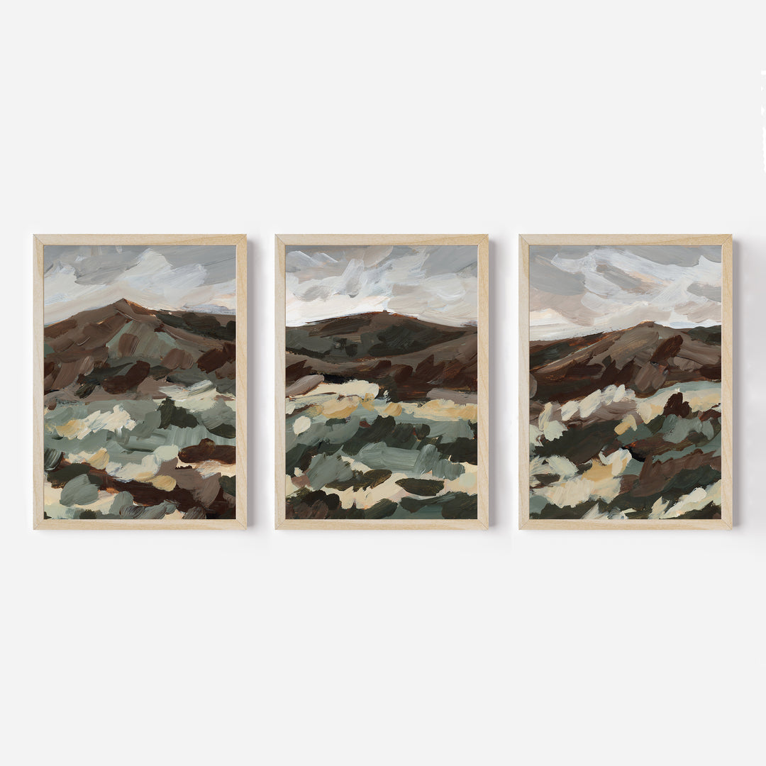 Wayward Trek Triptych - Set of 3