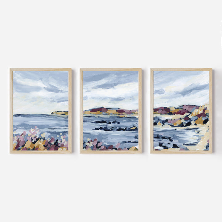 The Northern Coast Triptych - Set of 3 - Jetty Home