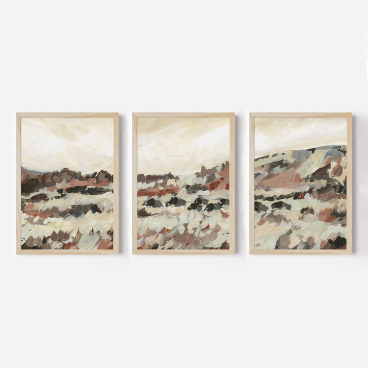 Over the Range Triptych - Set of 3