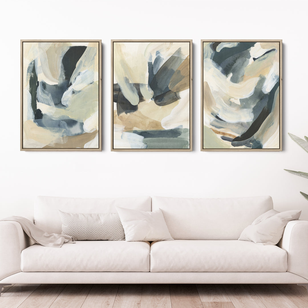 Modern Abstract Flow - Set of 3