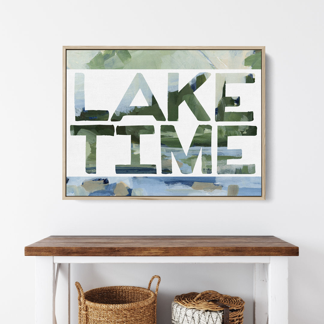 Lake Time Sign