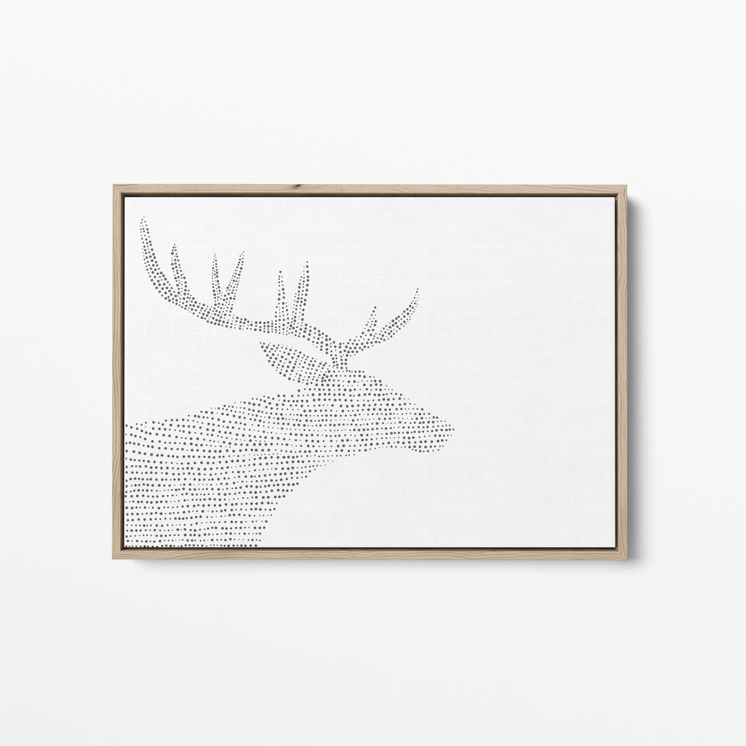 Minimalist Deer Illustration