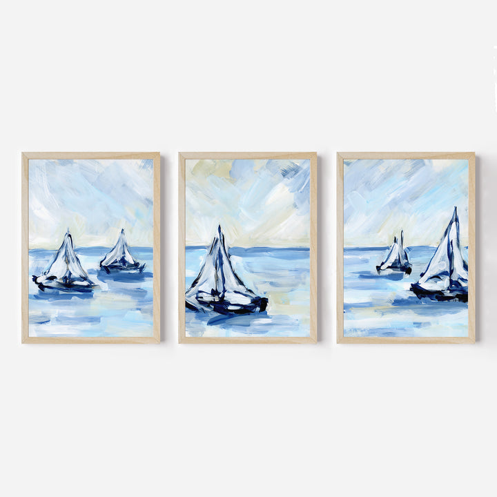 An Atlantic Sail - Set of 3