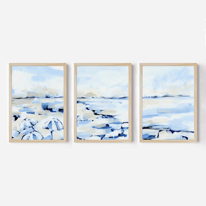 Coastal Haze - Set of 3 - Jetty Home