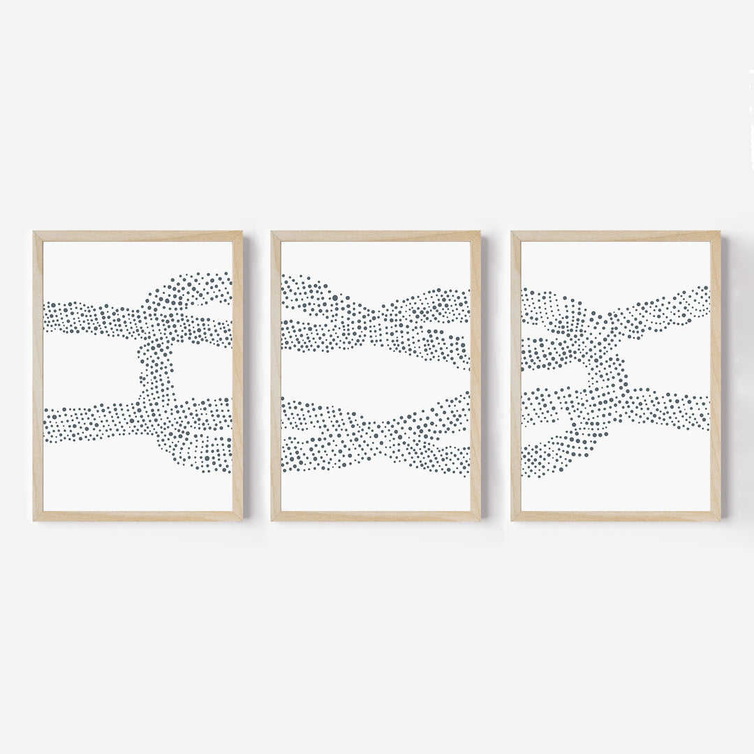 Nautical Square Knot - Set of 3 - Jetty Home