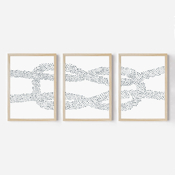 Nautical Square Knot - Set of 3 - Jetty Home