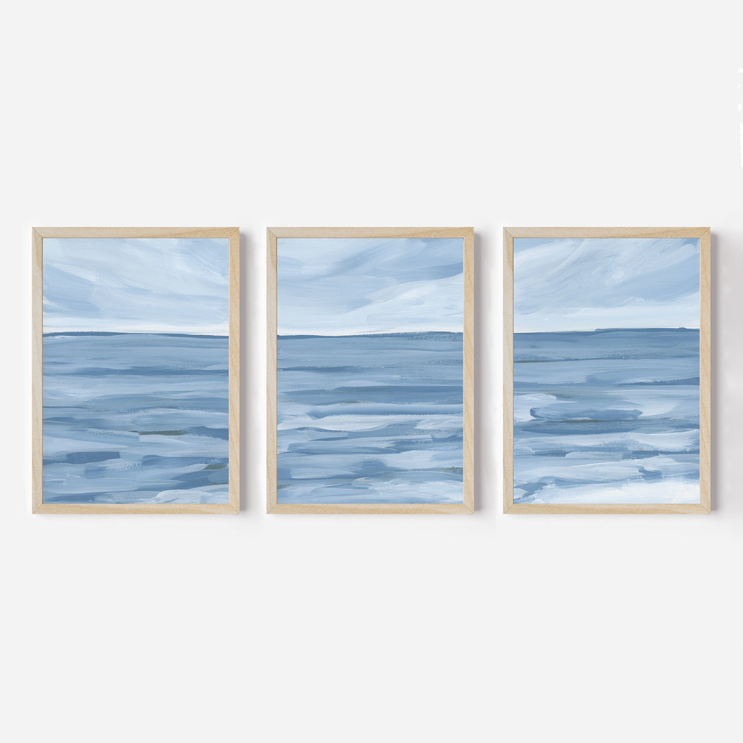 Blue Horizon - Set of 3