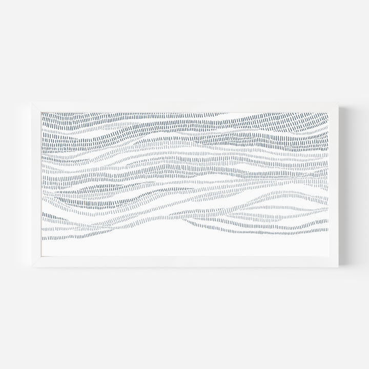 The Abstract Waves Panoramic - Art Print or Canvas - Jetty Home