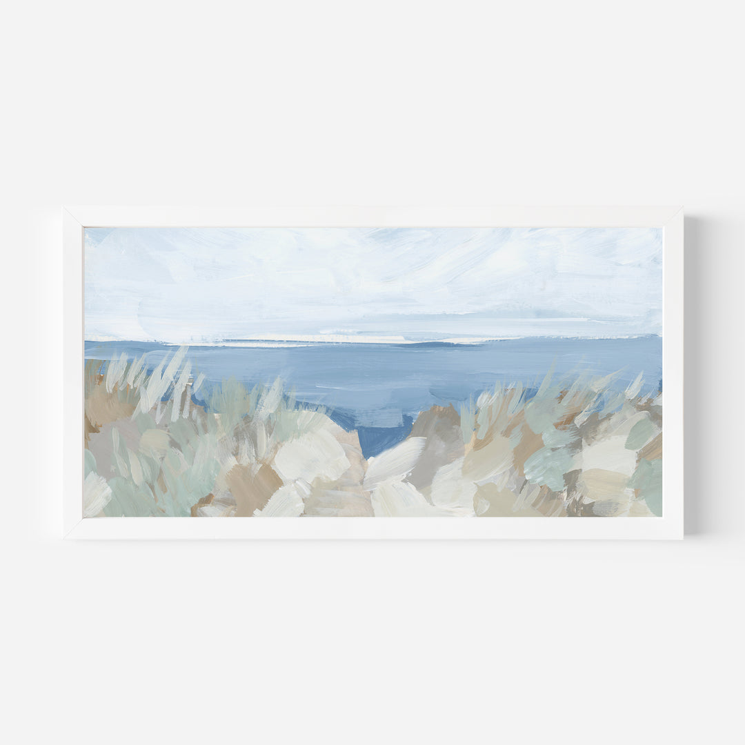 Path to the Sea Panoramic - Art Print or Canvas - Jetty Home
