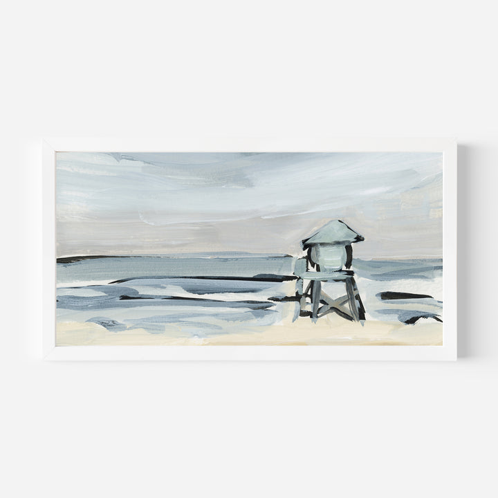 The Lifeguard Tower Panoramic - Art Print or Canvas - Jetty Home