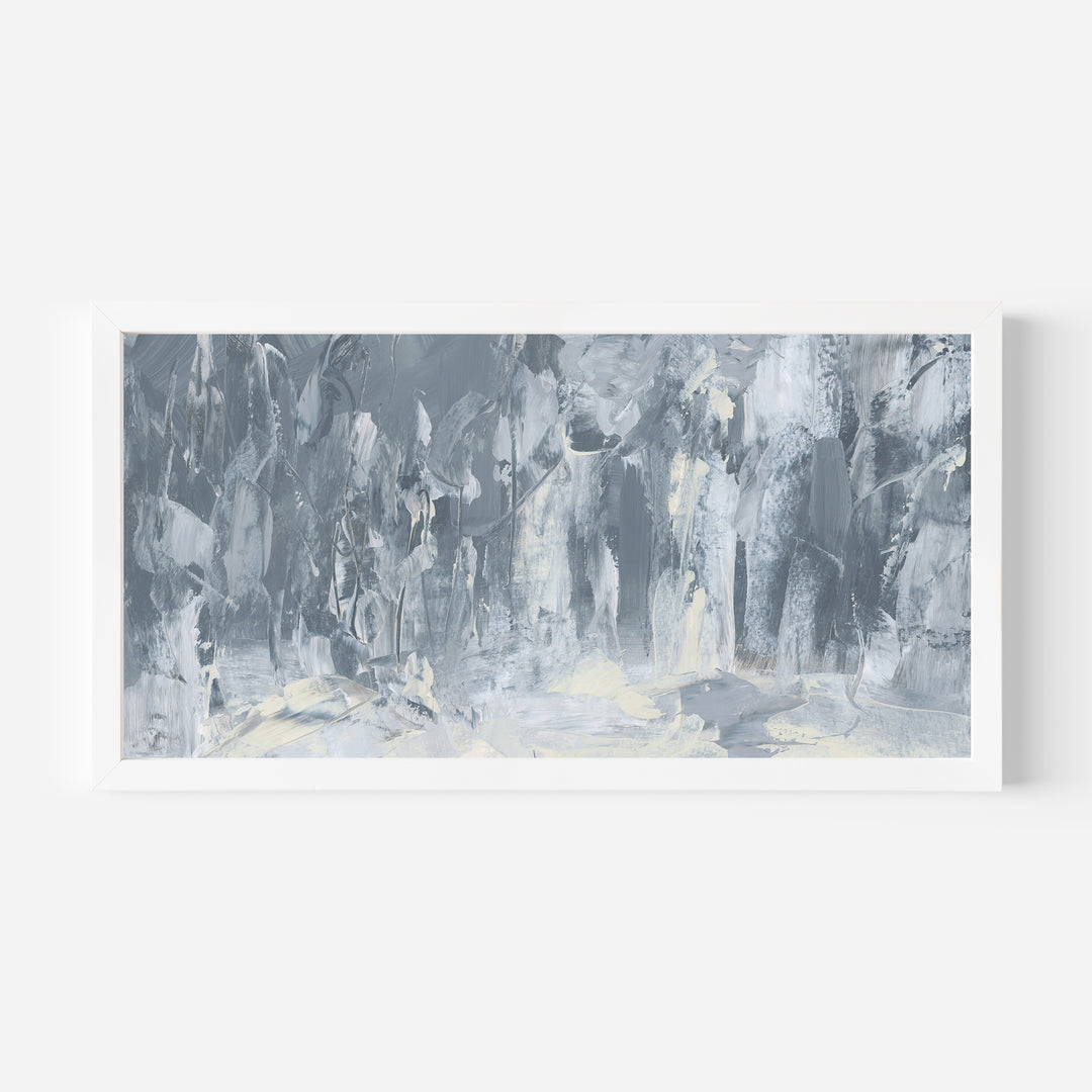 Snowy Forest Panoramic - Art Print or Canvas - Jetty Home