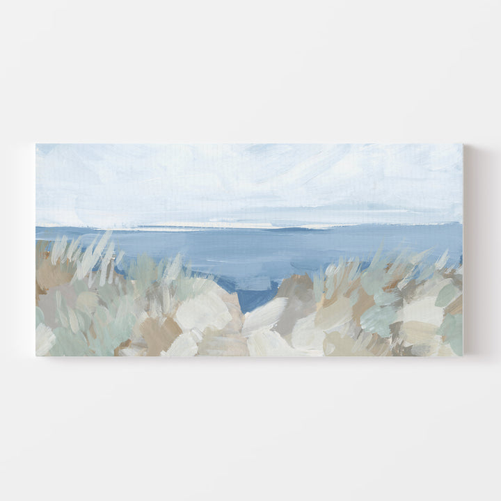 Path to the Sea Panoramic - Art Print or Canvas - Jetty Home