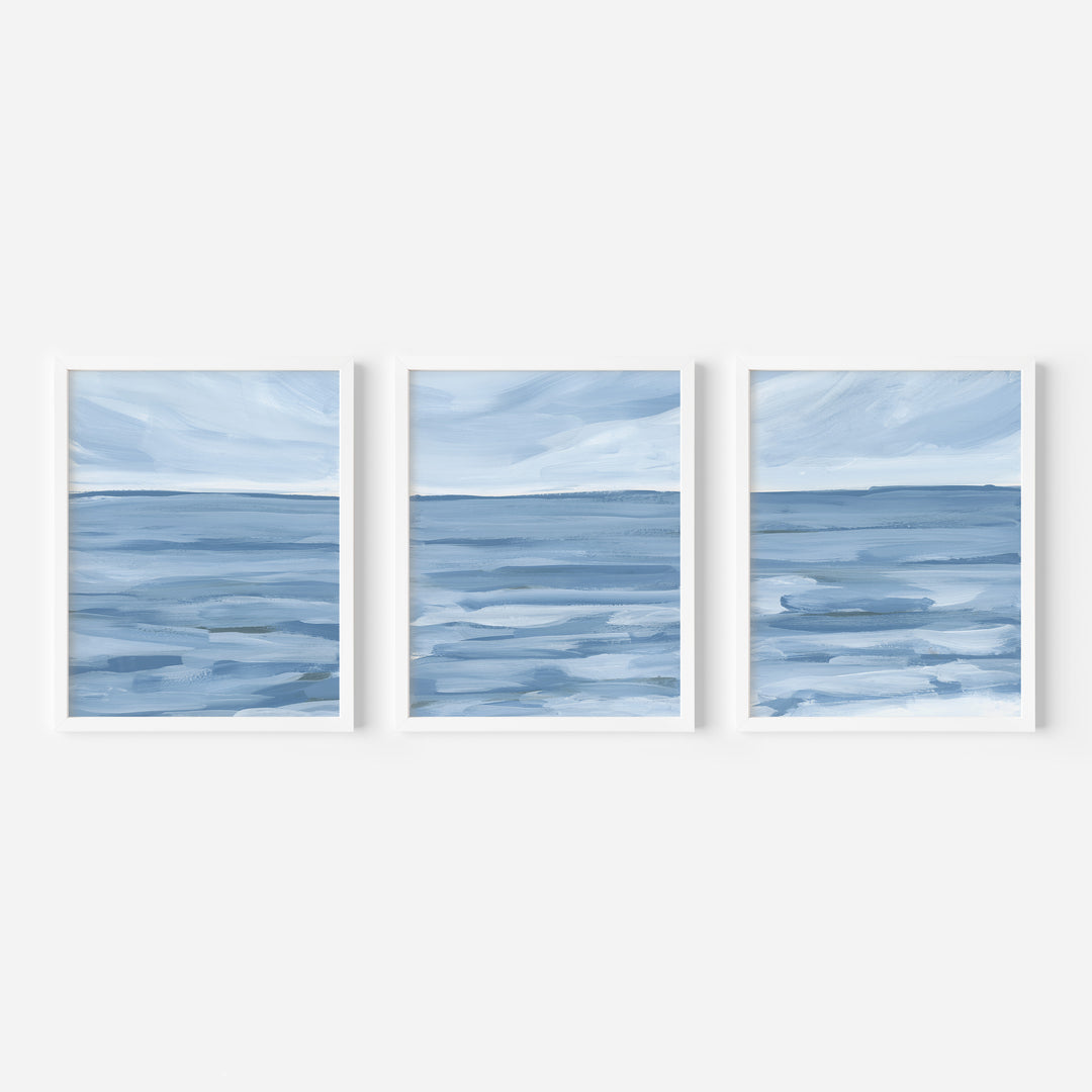 Blue Horizon - Set of 3