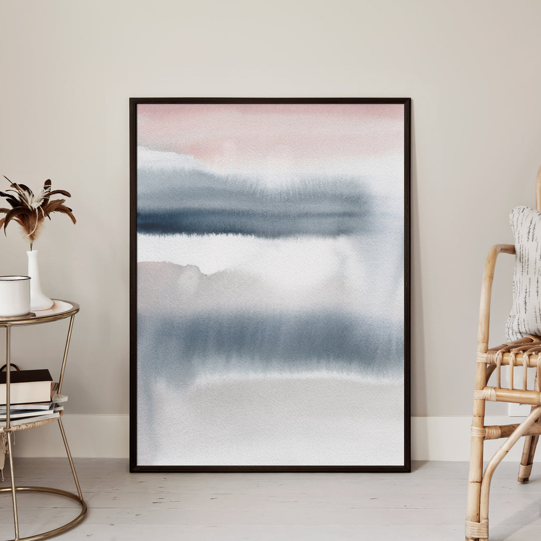 Ocean Light Watercolor  - Art Print or Canvas - Jetty Home