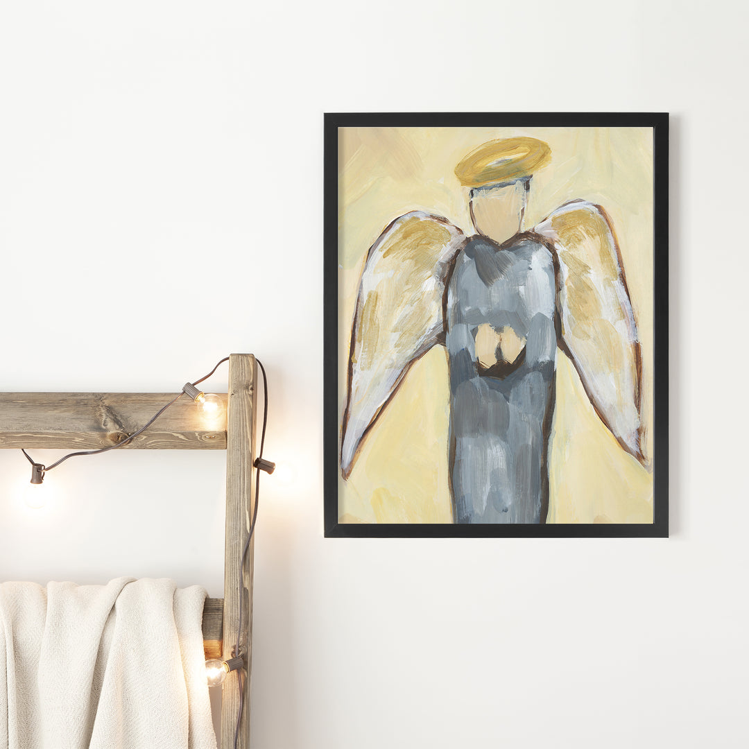 Rustic Angel Painting  - Art Print or Canvas - Jetty Home