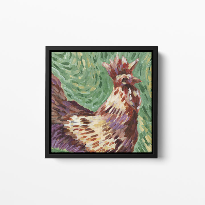 The Farmhouse Rooster  - Art Print or Canvas