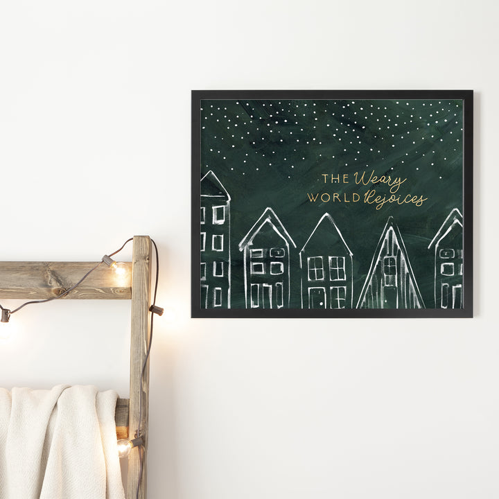 The Weary World Rejoices  - Art Print or Canvas - Jetty Home