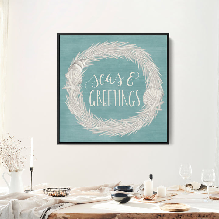 Seas & Greetings Wreath