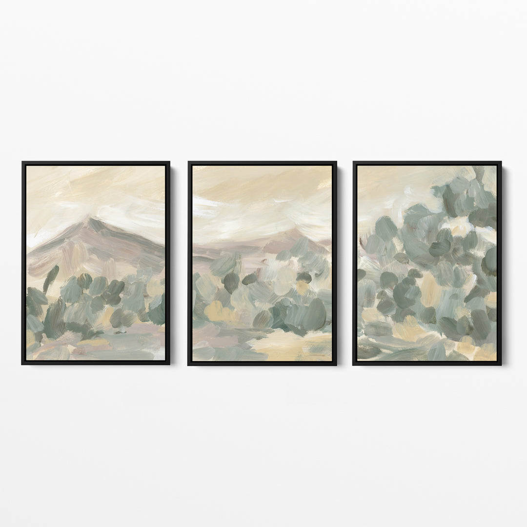 The Welsh Hills Triptych - Set of 3