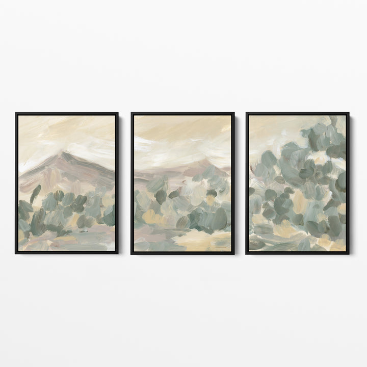 The Welsh Hills Triptych - Set of 3