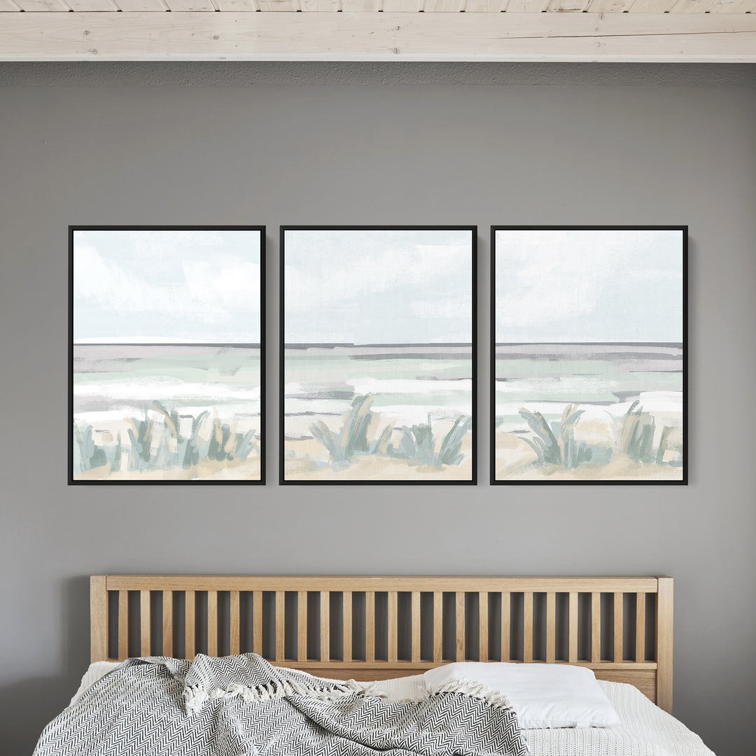 Tidal Haze Triptych - Set of 3