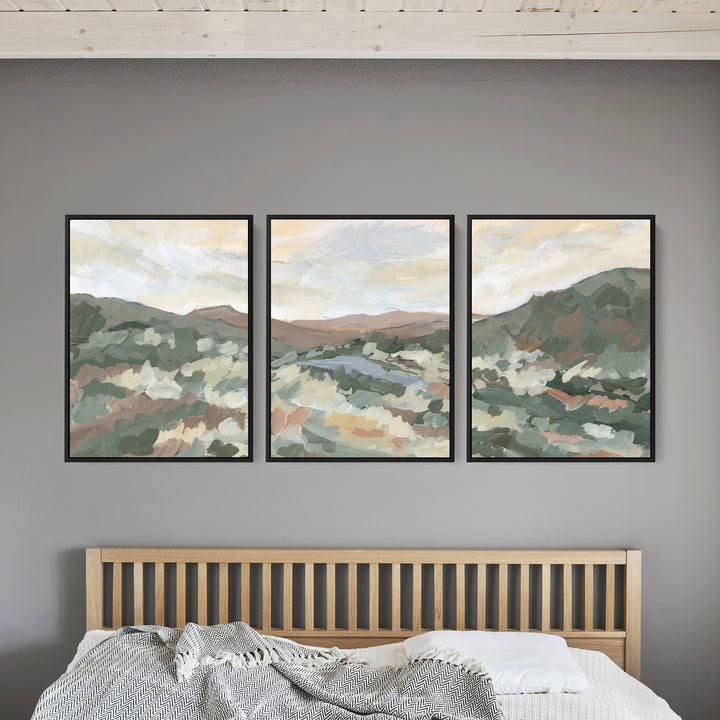 Open Country Triptych - Set of 3