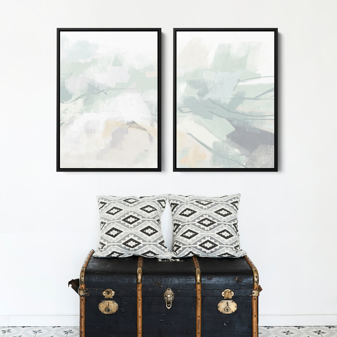 The Coastal Pause Diptych - Set of 2