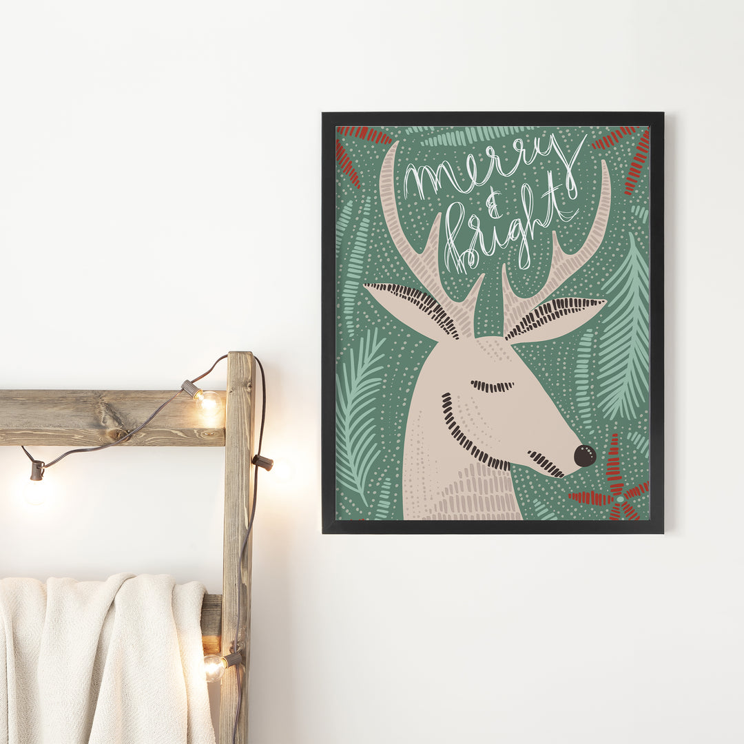 Merry & Bright Deer