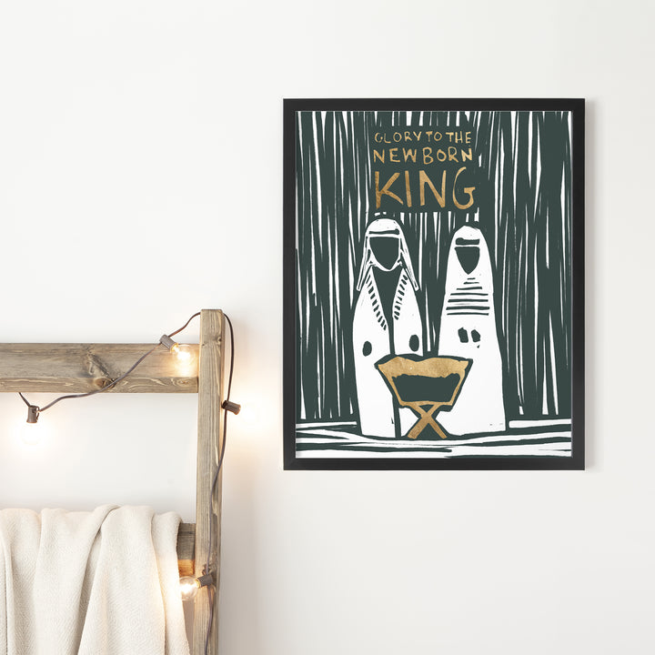 Rustic Glory to the Newborn King - Jetty Home