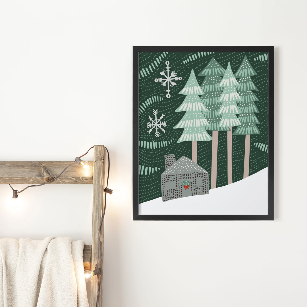 Cozy Winter Cabin
