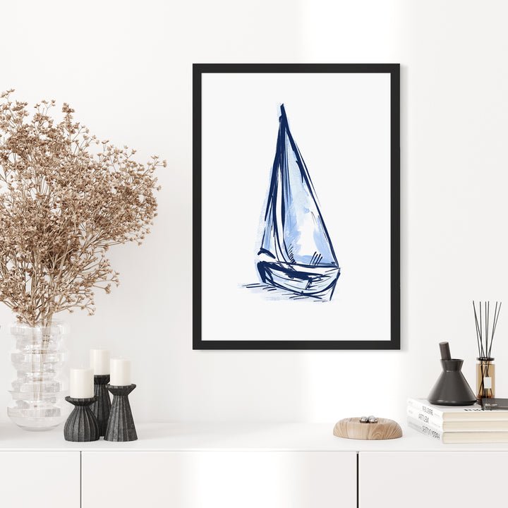 The Blue Sailboat, No. 3 - Jetty Home