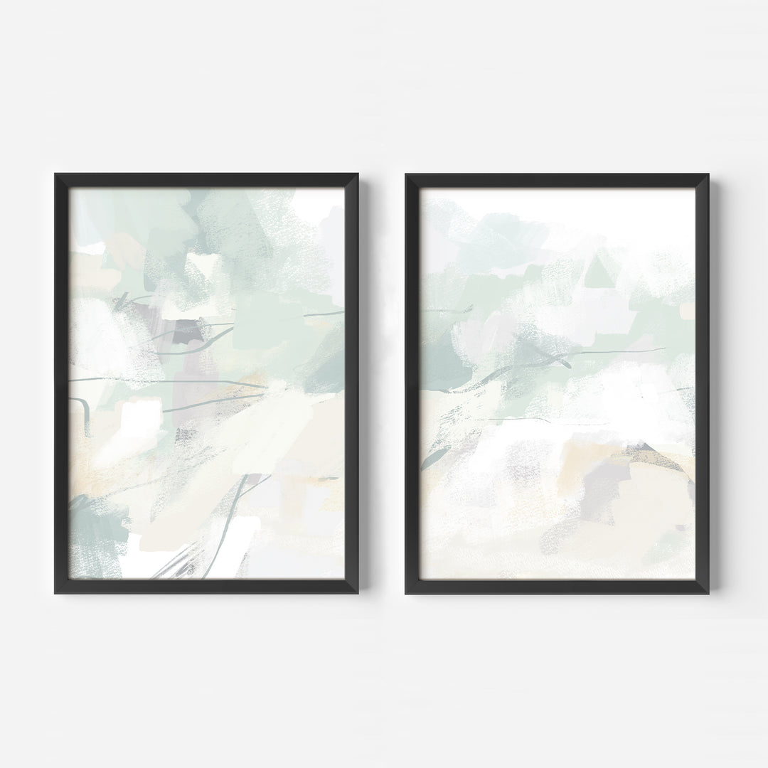 Gulf Morning Diptych - Set of 2