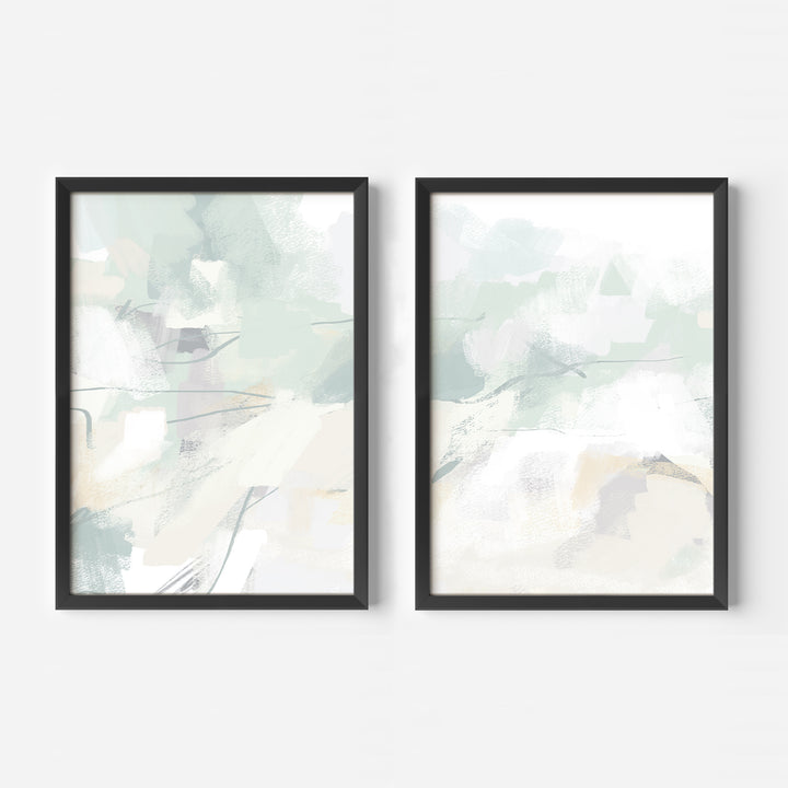 Gulf Morning Diptych - Set of 2