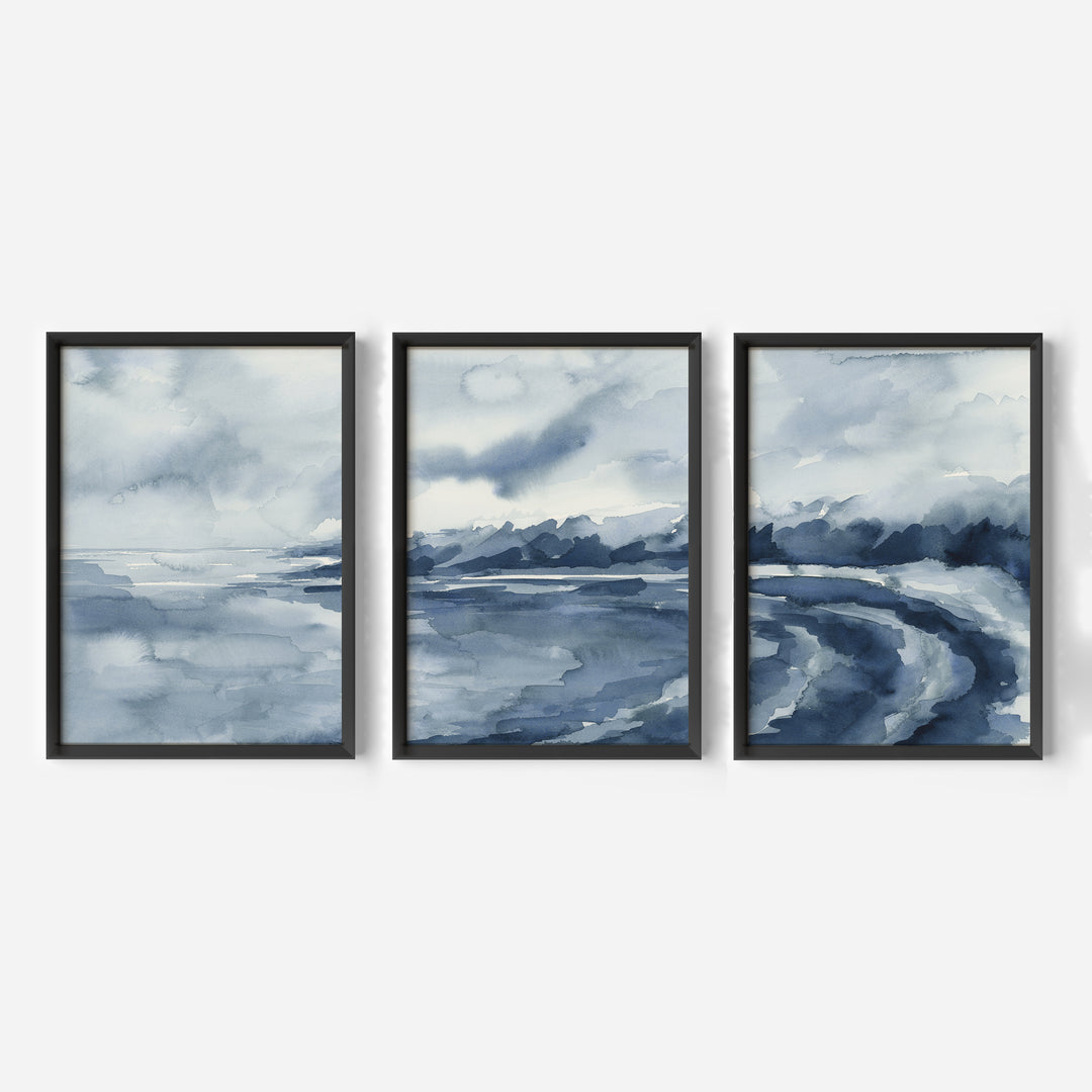 The Quiet Cove Triptych - Set of 3