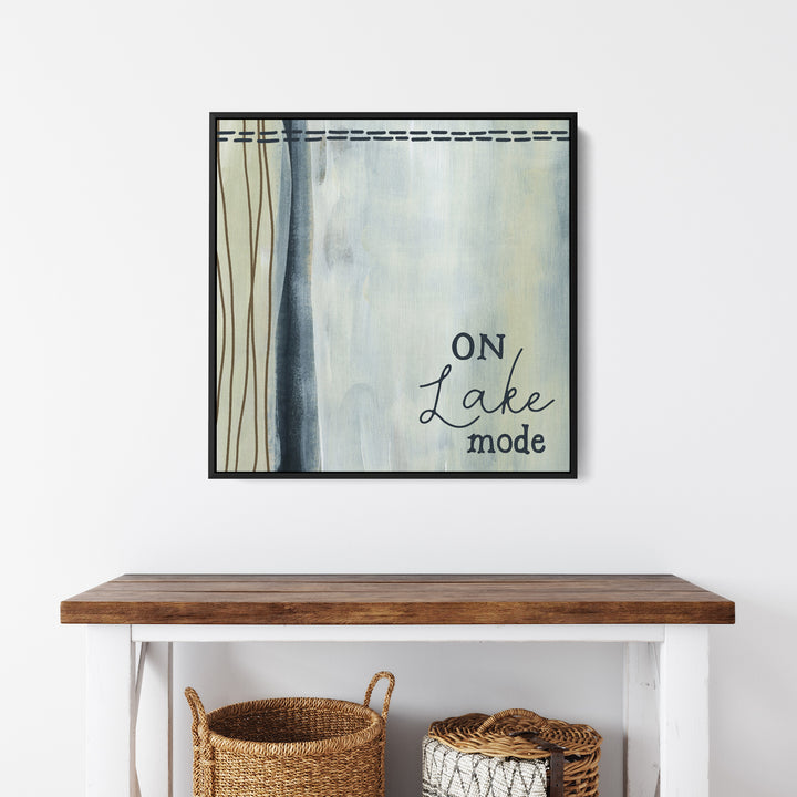 On Lake Mode  - Art Print or Canvas - Jetty Home