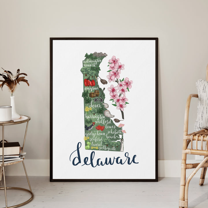 Delaware  - Art Print or Canvas - Jetty Home