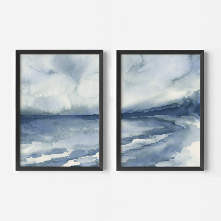 Shoreline Study Diptych - Set of 2