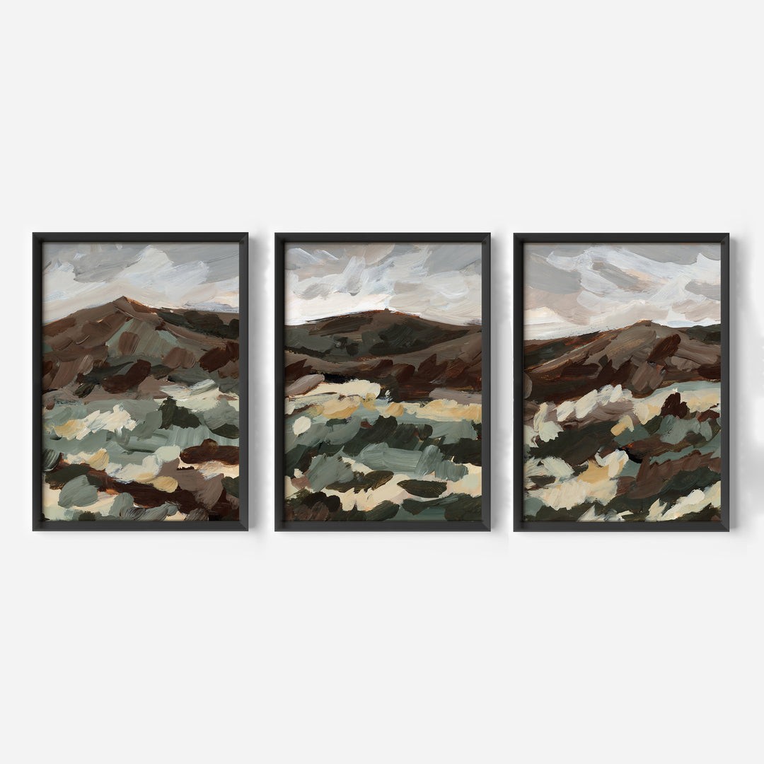 Wayward Trek Triptych - Set of 3