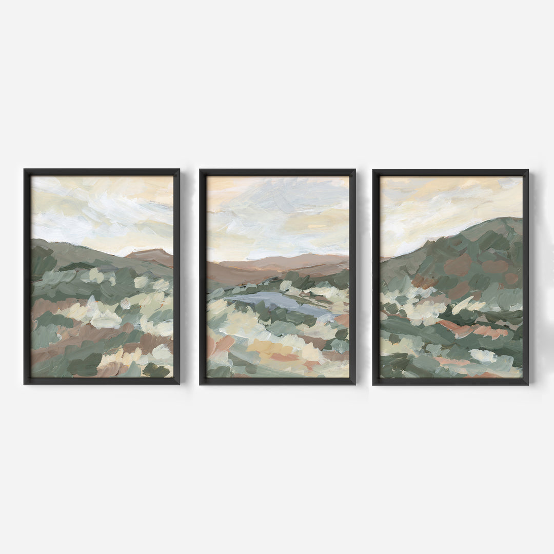 Open Country Triptych - Set of 3