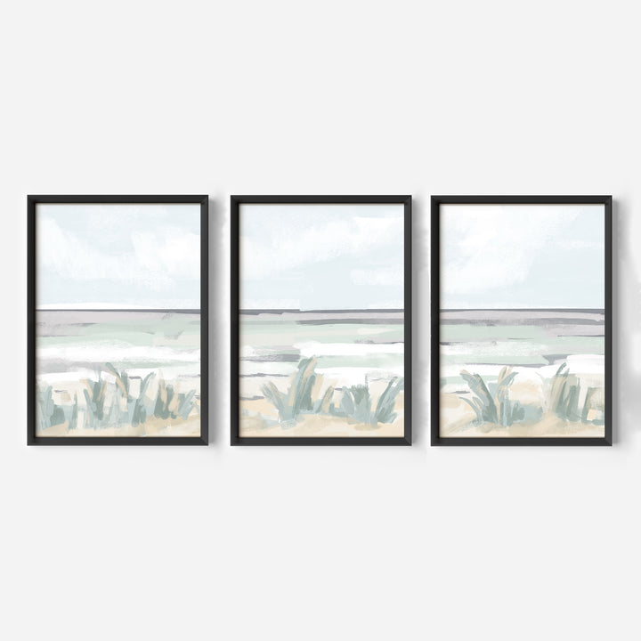 Tidal Haze Triptych - Set of 3