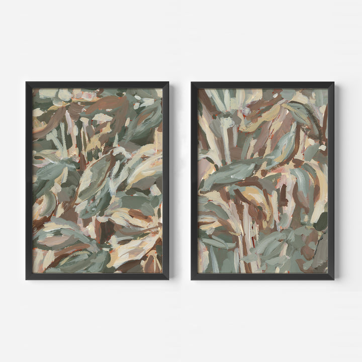The Tangled Woods Diptych - Set of 2
