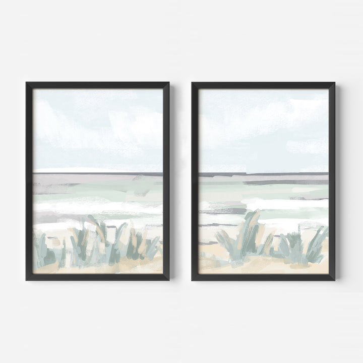 Tidal Haze Diptych - Set of 2